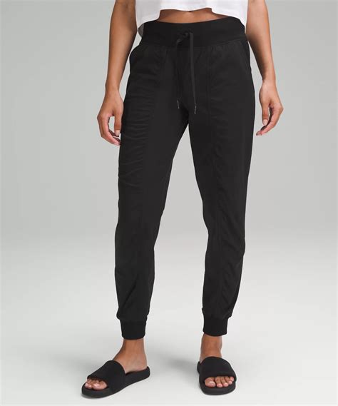 lulu dance studio jogger|lulu lemon black joggers.